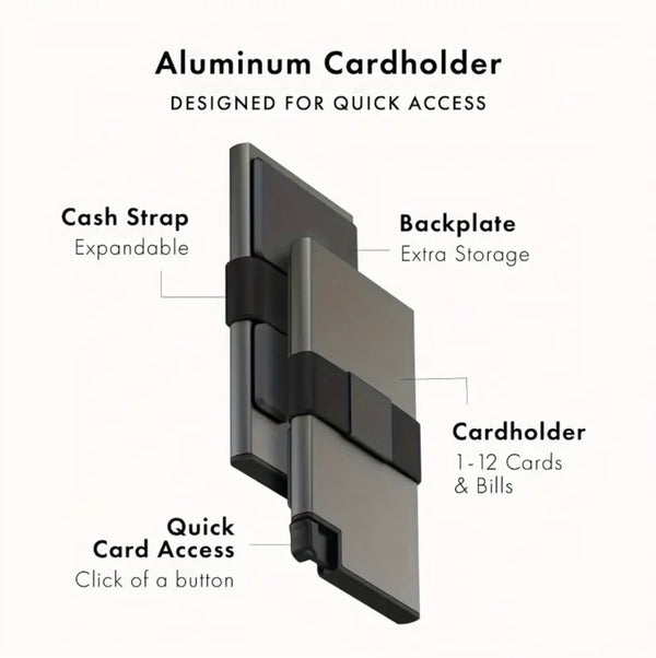 Aluminum Slide Wallet