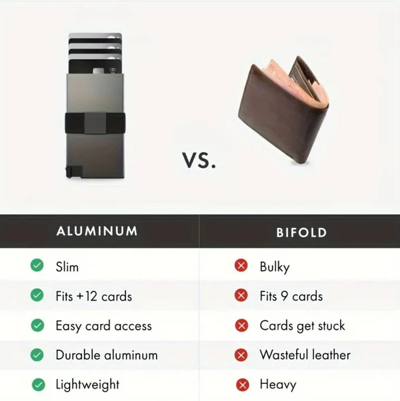 Aluminum Slide Wallet